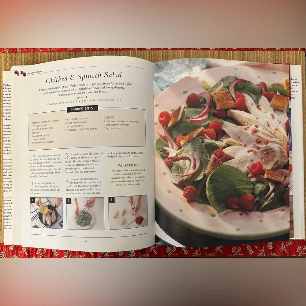 What's Cooking Low Fat Cookbook by Kathryn Hawkins 1998